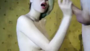 Грудастая шалава AMbdsm шалит с хахалем