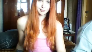 Рыжая шкура 666badfox666 делает глубокий минет