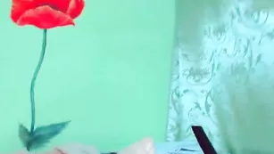 Русская Ole4kaAngel с большими сиськами любит двойной трах