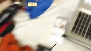 Барышня в чулках мастурбирует пизду XXXDjesika