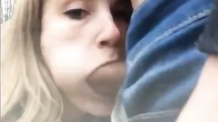 На природе SexyZae4ka482 минет делать лучше