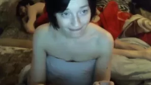 Пышногрудая леди мастурбирует пизду JeffJam