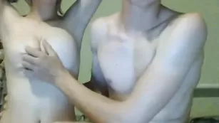 Грудастая сучка сосет и трахается AnyWhite