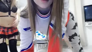 Лесбиянки Catch_Me_ развлекаются с ловенсом