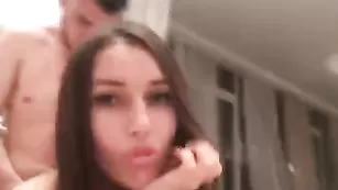 Домашний секс с красивой соской -AMG65-