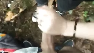 DoubleTrable горячий минет и порно от первого лица на улице