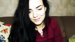 Грудастая брюнетка BruAndBlond показала письку