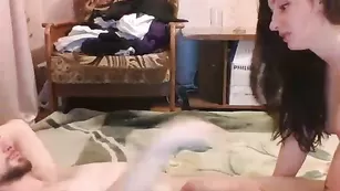 stesniashki домашний трах с пышной брюнеткой