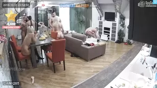 Romeo & Vicky, Justin & Naomi секс вечеринка