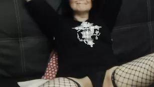 Развратная модель Glam_aillin общается во фи