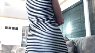 Смазливая баба Busty_ir_housewife развлекается во фри