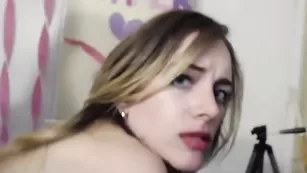 Анальное порно с классной блондой Natalia00summer