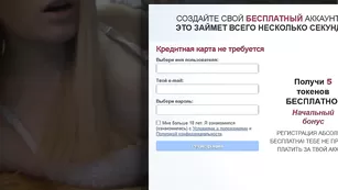 Грудастая блонда olga24olghaaa ласкает киску