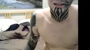 Татуированная парочка bafometandhisbaby666 занимается страстным сексом