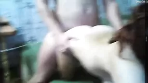 Роскошная пассия Hot69para трахается стоя раком