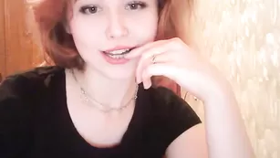 Рыженькая шваль Domnica вертит большой попой