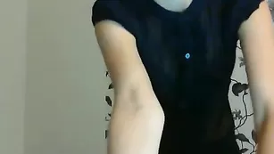 Рыжая сучка parane демонстрирует нижнее белье