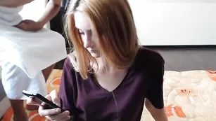 Милые бляди Mariabia делают двойной минет