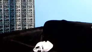 Красивая дамочка Exogirl трахает себя фаллосом