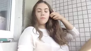 Роскошная пассия Leyla123456 виляет крупной попой