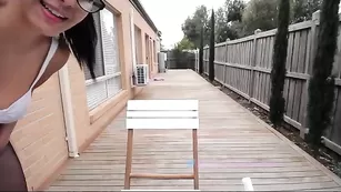 Пылкая латинка Livecleo ласкает крупные сиськи