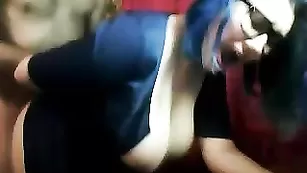 Грудастая шкура Margery28 трахается с парнем