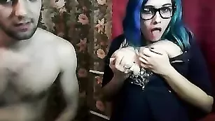 Грудастая шкура Margery28 трахается с парнем