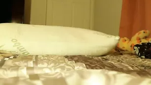 Горячая красоткаFlirtygirlyy сует фаллос в киску