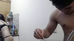 Симпатичная пассия joeyandlily занимается с парнем ласками