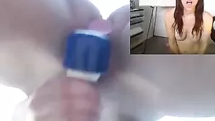 Сексуальная кобыла KatieDahrk куражится с вибратором