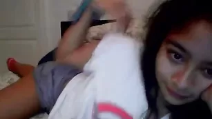 Восхитительная малышка La__luna общается во фри