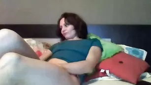 Милая девка Stefania4u мандражирует секс игрушкой