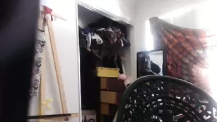 Порочная сучка Rosie_rae облизывает дилдо