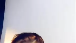 Очаровательная Dominiqueeee красиво раздевается