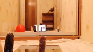 Чумовая шваль VeronikaKiska2 испытывает секс приборчики