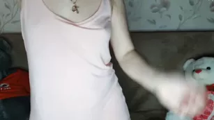 Красотка Stervochka играет со своими малышками