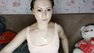 Красотка Stervochka играет со своими малышками