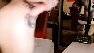 Aspasia шлюха в тату, демонстрирует мастер-класс минета и отличный трах