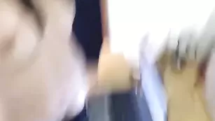 Rihanahot в чёрных чулках дрочит пизду