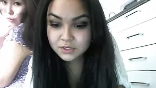 Симпатичные леди Albina777 куражатся на кухне