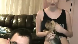Justmarried парочка трахается перед камерой