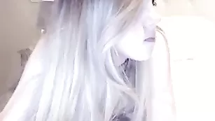 Похотливые бляди Kitten_xx развлекаются на кровати