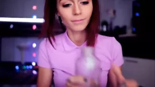 Знойная леди Hottminx позирует в эротичном наряде