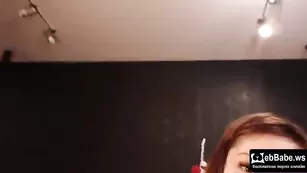 Justcandy03 трахает свою киску секс игрушкой