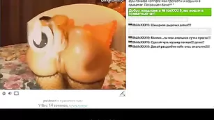 Пылкая poshno1 жестко трахает анус