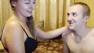 Шмара BATHSHEBA дает в попку