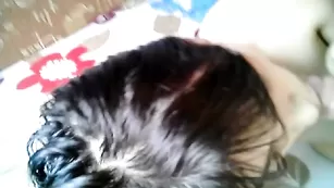 Очаровательная Littlestudent4u трахается с хахалем