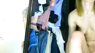 rastygirl телочка крутится перед зеркалом