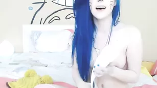 Нежная кошечка Kati3kat балуется с секс игрушками