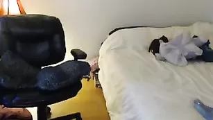 Превосходная краля maya_chan резвится перед камерой